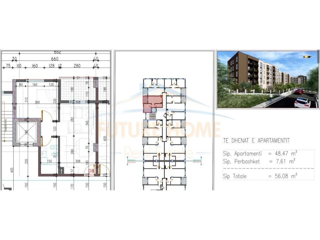 Apartment Options for Sale 1+1/2+1/3+1, Family Residence, Paskuqan, Tirana.