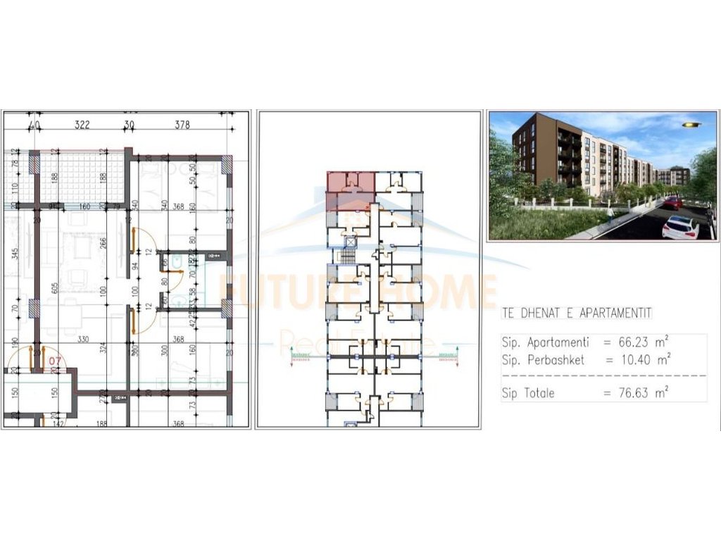 Apartment Options for Sale 1+1/2+1/3+1, Family Residence, Paskuqan, Tirana.