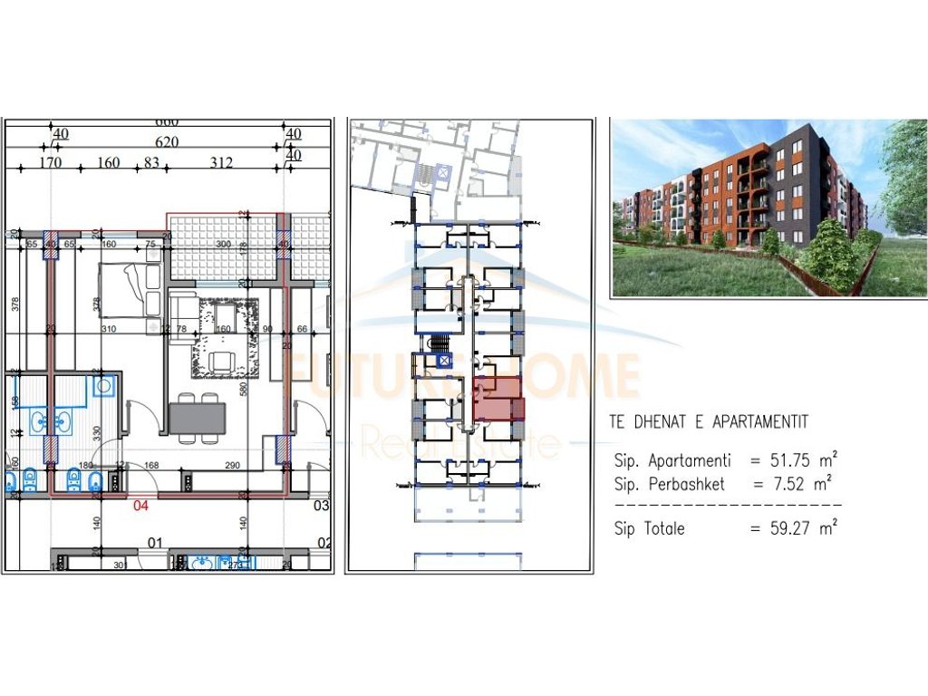 For sale, 1+1 Apartment, Lake Side, Paskuqan, Tirana.