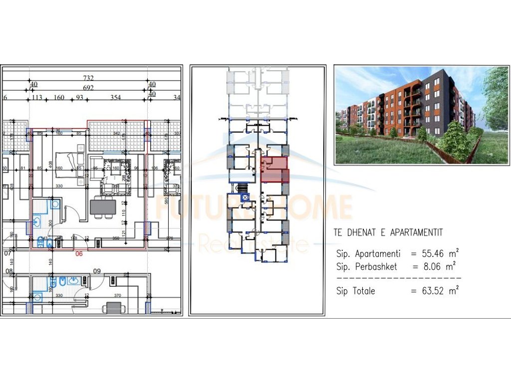 For sale, Apartment 2+1+2, Lake Side, Paskuqan, Tirana.