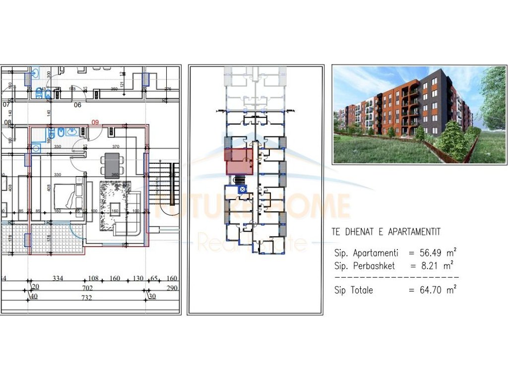 For sale, 2+1 Apartment, Lake Side, Paskuqan, Tirana.
