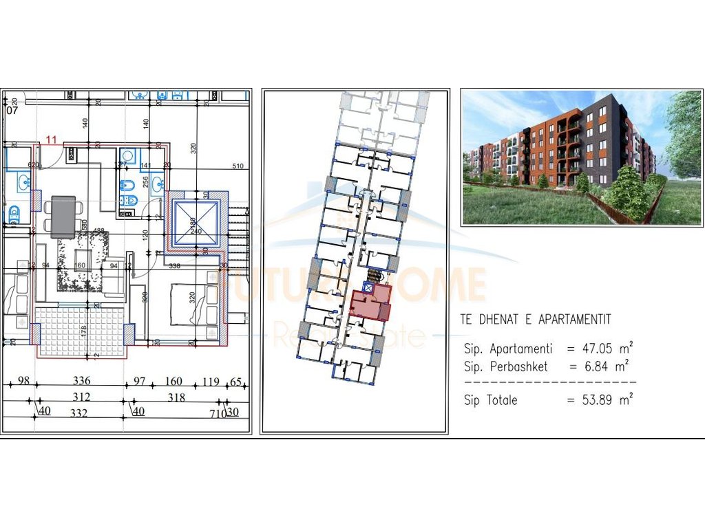 Apartment Options for Sale 1+1/2+1/3+1, Lake Side, Paskuqan, Tirana.
