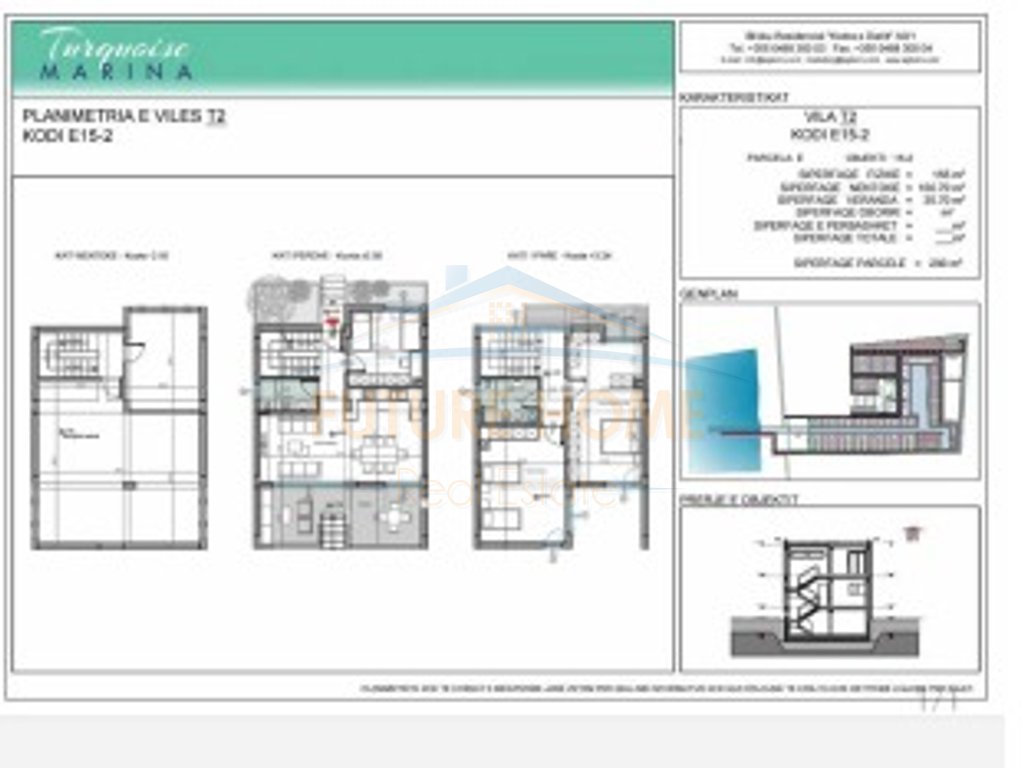 For sale, Villa, “Turquoise Marina”, Lalëzit Bay, Durres.