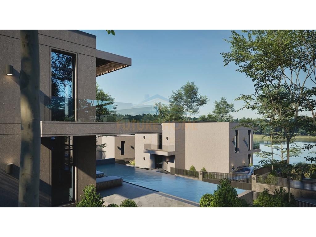 3-storey villa for sale, Farka Lake, Tirana.