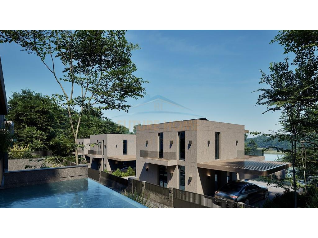 3-storey villa for sale, Farka Lake, Tirana.