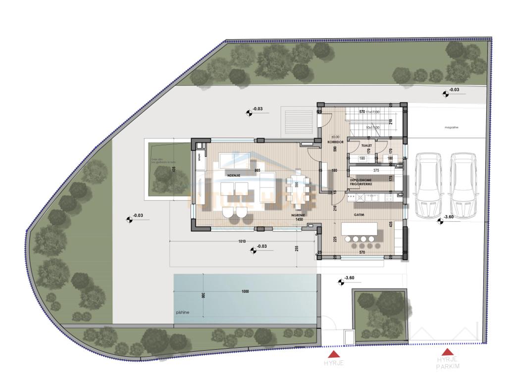 3-storey villa for sale, Farka Lake, Tirana.