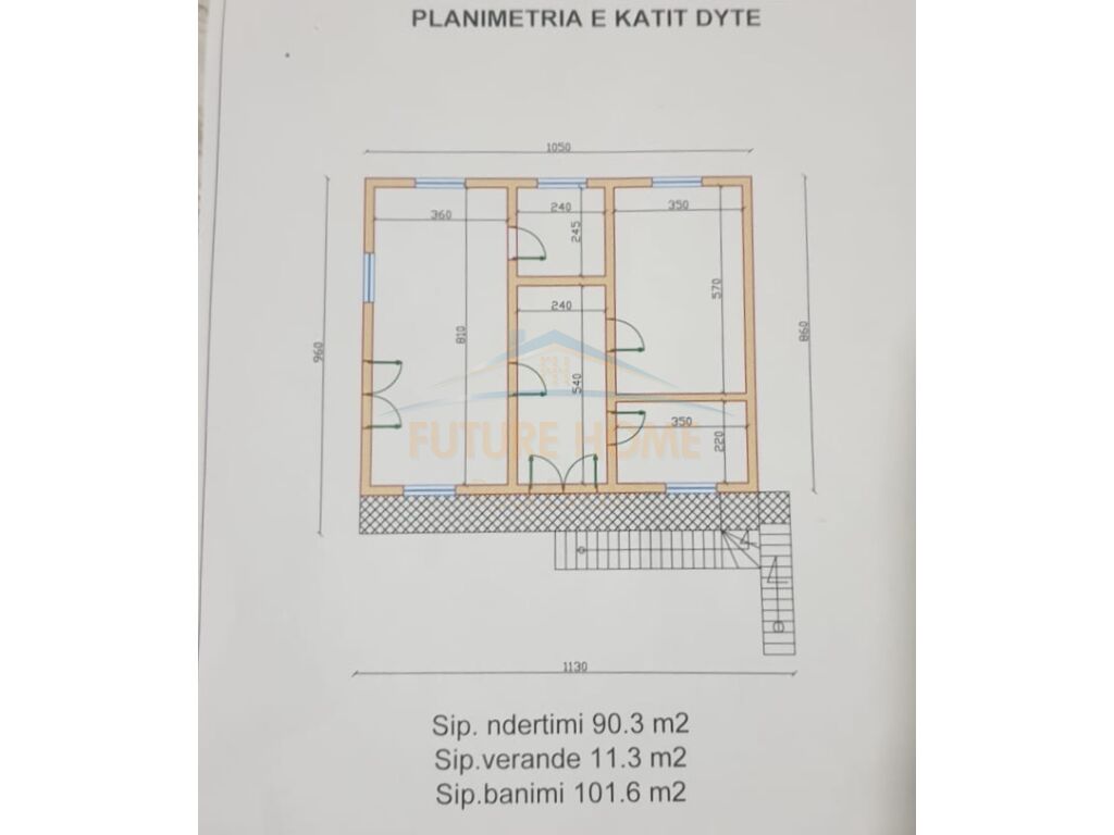 Shitet, Vilë 3-Katëshe, QSUT, Tiranë