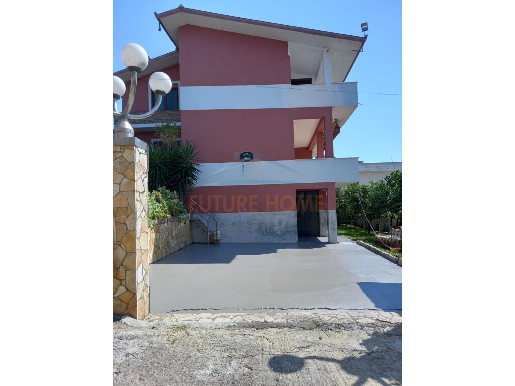 For sale, 3-storey villa + land, Arapaj, Durres.