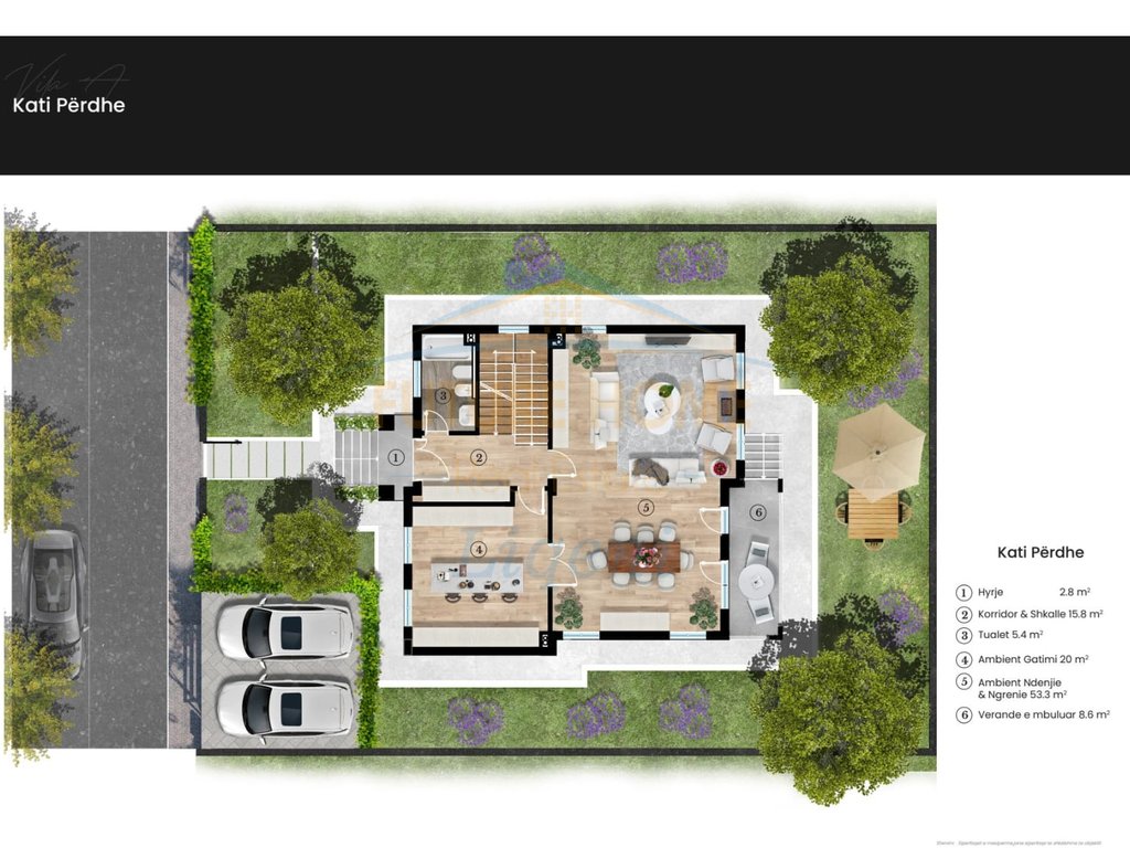 Shitet, Vilë, Montclair Residence,Tiranë.