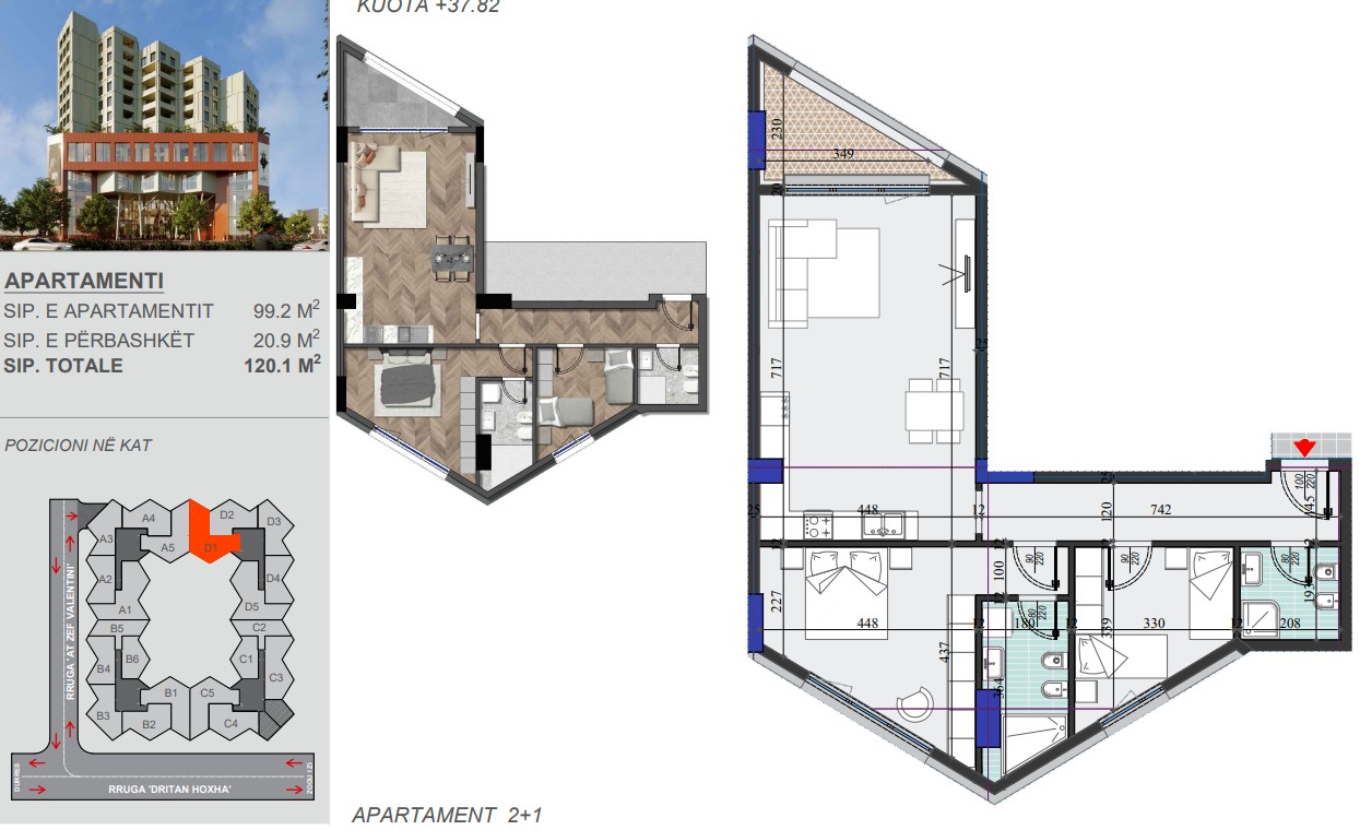 Apartment, Rruga Dritan Hoxha, Tirana
