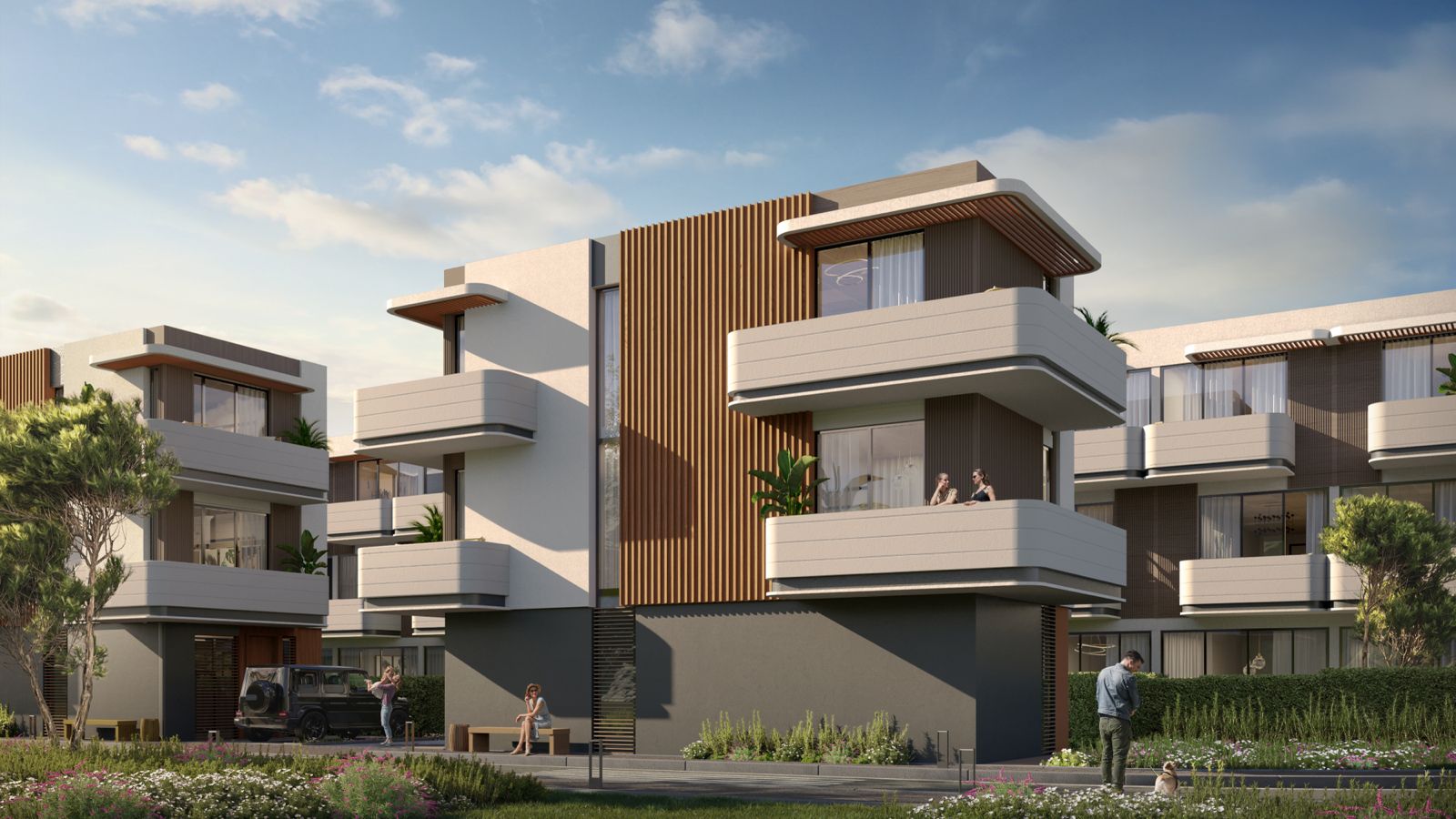 3-Story Townhouses- Gjiri i Lalzit, Durres (4/7)