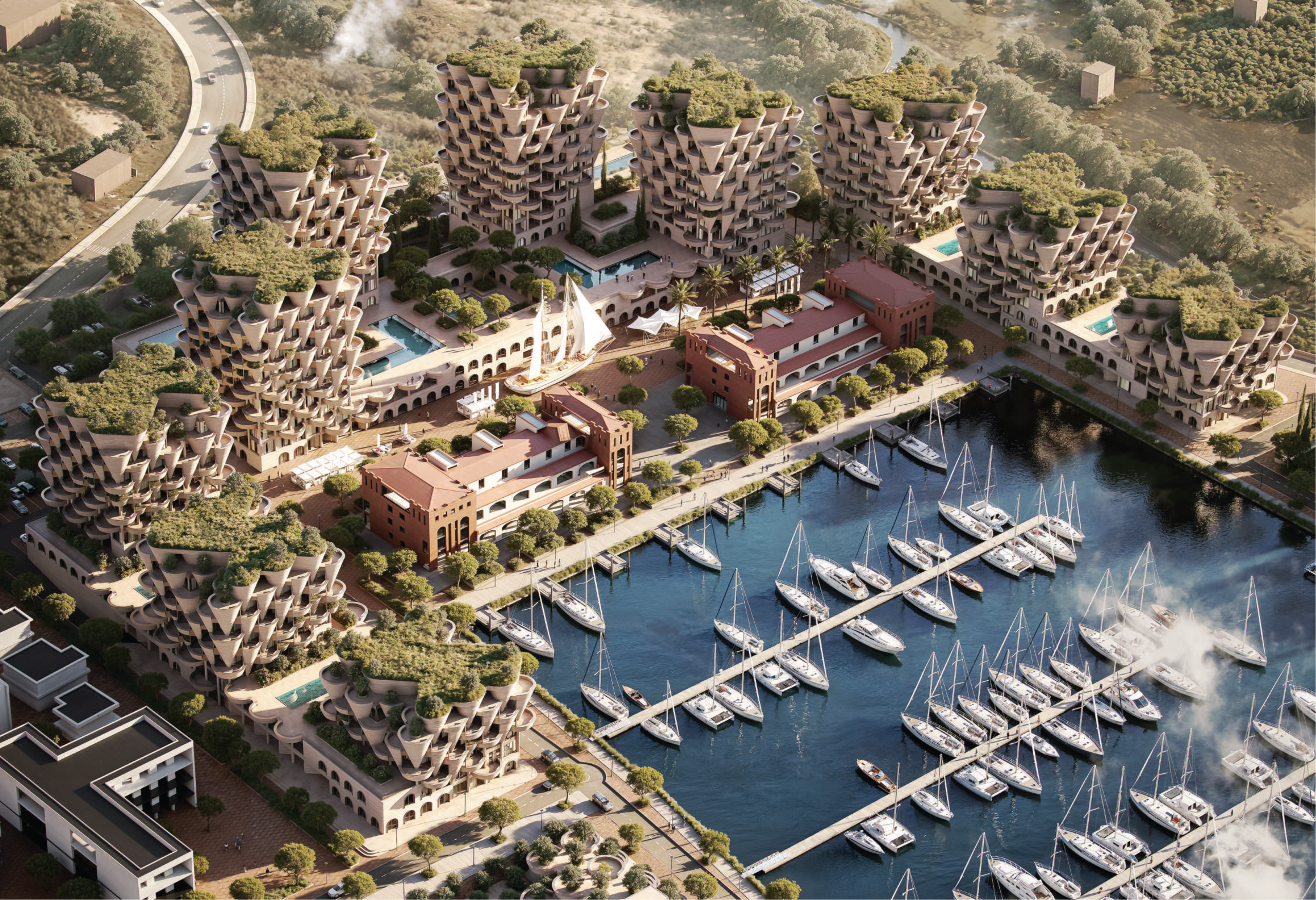 1+1 Apartment with side sea view, Marina Orikum